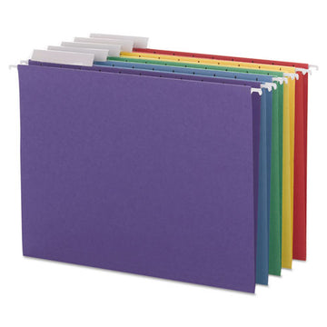 Smead® Color Hanging Folders With 1-3 Cut Tabs, Letter Size, 1-3-cut Tab, Purple, 25-box freeshipping - TVN Wholesale